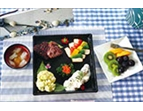 中榮設計的「地中海飲食」午餐，如「托斯卡尼蕈菇套餐」，十分健康可口。（圖／中榮