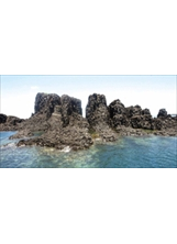 錠鉤嶼玄武岩有「澎湖小桂林」之稱。（圖片提供／陳怡誠）之照片