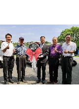台北高爾夫俱樂部樂捐三輛電動車予臺北榮家。（圖／臺北榮家）之照片