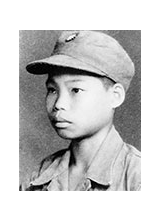 民國41年，郭岳霖當時15歲，為幼年兵訓練總隊一等兵。（圖／鄒岳霖）之照片