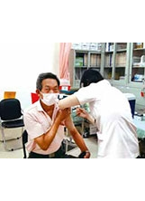 新竹榮家31人完成新冠疫苗接種，避免罹病。（圖／新竹榮家）之照片