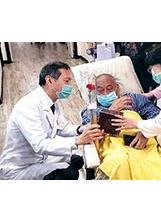 北榮院長許惠恒帶領同仁，致力提供人性化的醫療服務。（圖／北榮）之照片
