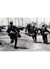 國軍在山東省境的台兒莊重創日軍，乘勝追擊。（圖／國民黨黨史館）之照片