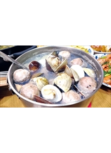「蛤蠣貢丸湯」：肉味鮮美、含鋅豐富。之照片