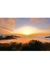 阿里山的日落雲海之美，令人驚喜讚嘆。（圖／本刊編輯部）之照片