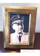 蕭知三將軍當年曾遠赴美國防空飛彈學校與陸軍參謀大學受訓。（圖／鍾祖豪）之照片