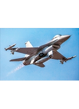 五聯隊的F-16戰機，是空軍主力戰機之一。之照片