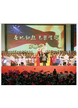 國防部於臺北市小巨蛋舉行「世紀勁旅  光榮禮讚」軍民聯歡晚會。（軍聞社提供）之照片