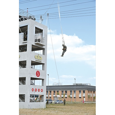 現在的傘兵空訓中心已遷移至屏東空軍基地旁，繼續扮演傘兵搖籃的角色。（圖／林建榮）